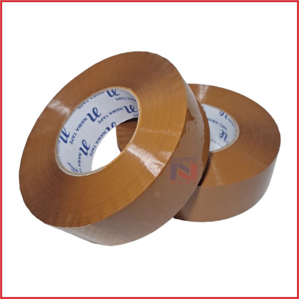 

Harga Murah 1 PCS/ROLL, Opp Tape, Lakban Bening & Coklat 45MM X 500YARD Dijamin Kuat Berkualitas RB9
