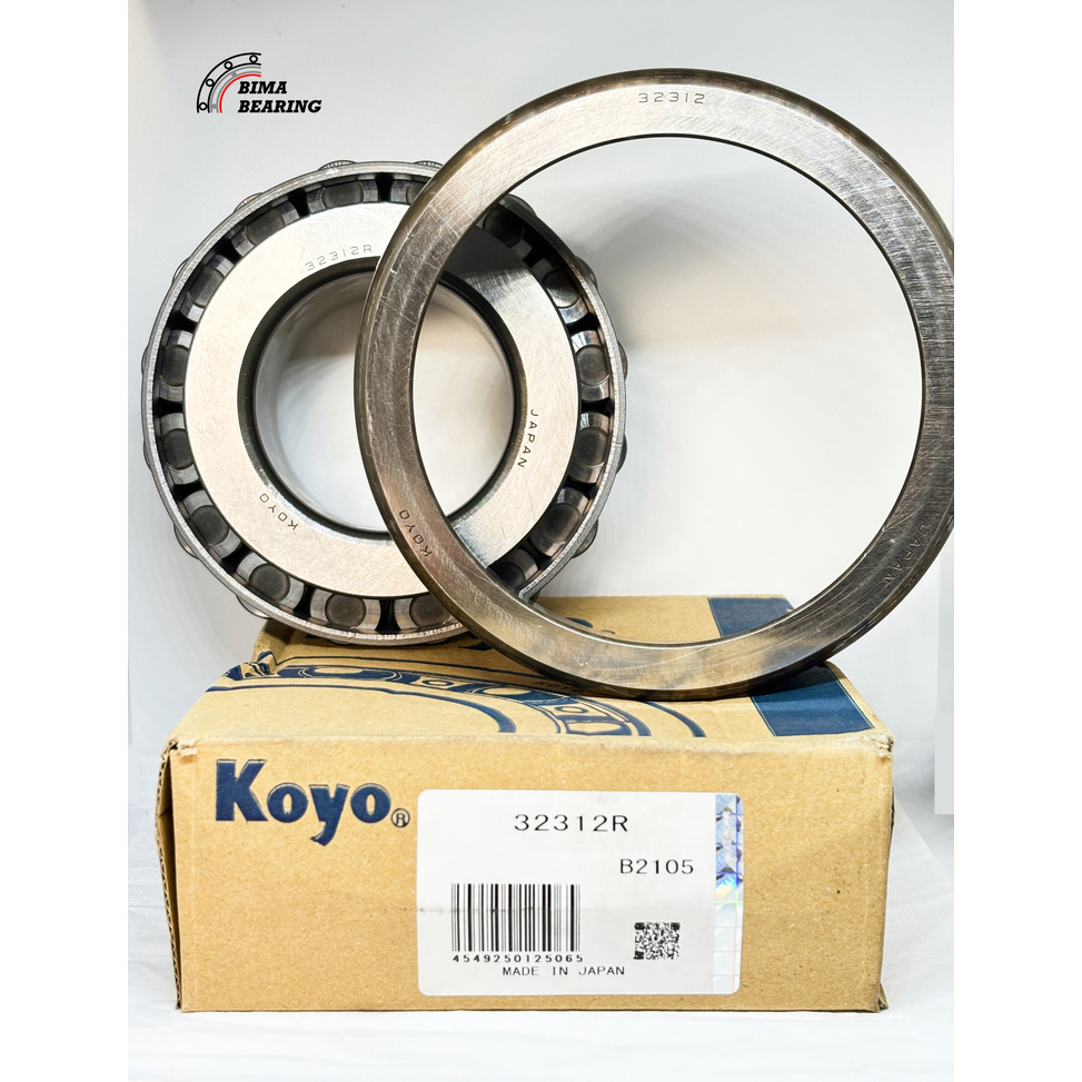 Bearing 32312 Koyo Japan Laher Roda Depan Dalam Fuso Ganjo PS190 Fm215 6D14 6D15 6D16 Lahar 60X130X4