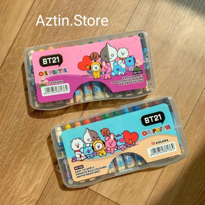 

CRAYON BT BTS BANGTAN ARMY LUCU UNIK READY STOCK RANDOM MURAH BERKUALITAS 12 WARNA