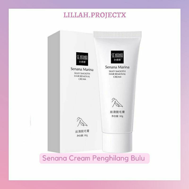 Senana Cream Penghilang Bulu Rambut Hair Remover Kaki Ketiak