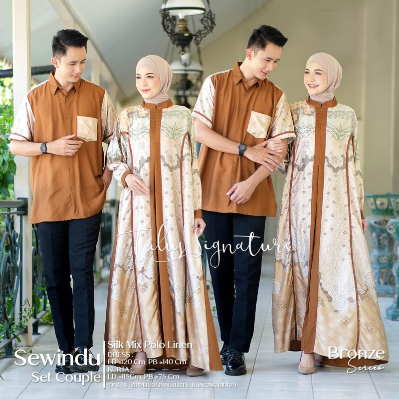 Couple Gamis Sewindu by Tulus Signature