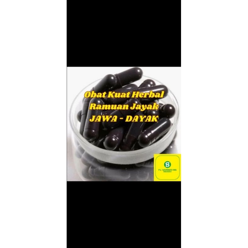Kapsul Kuat Pria Tahan Lama obat Ramuan Dayak