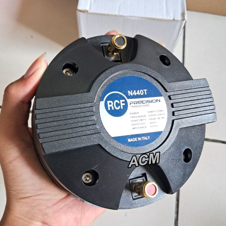 Gdk DRIVER RCF N44T TWEETER RCF N44T SYSTEM DRAT