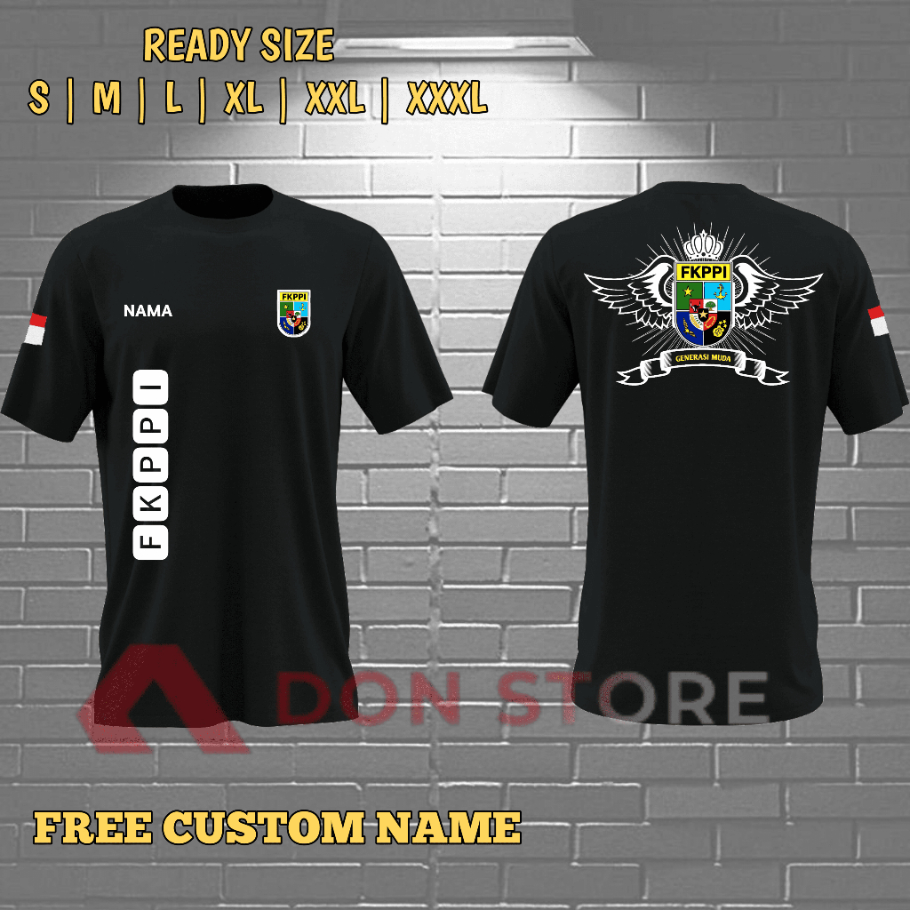 Baju Kaos FKPPI Terbaru/ T-Shirt FKPPI/Baju Kaos Lengan Pendek Fkppi