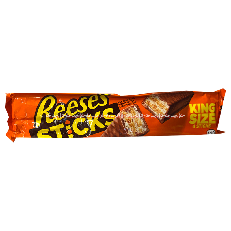 

Reese's Sticks King Size 4 Sticks 85gr Coklat Stik Batang Coklat Wafer