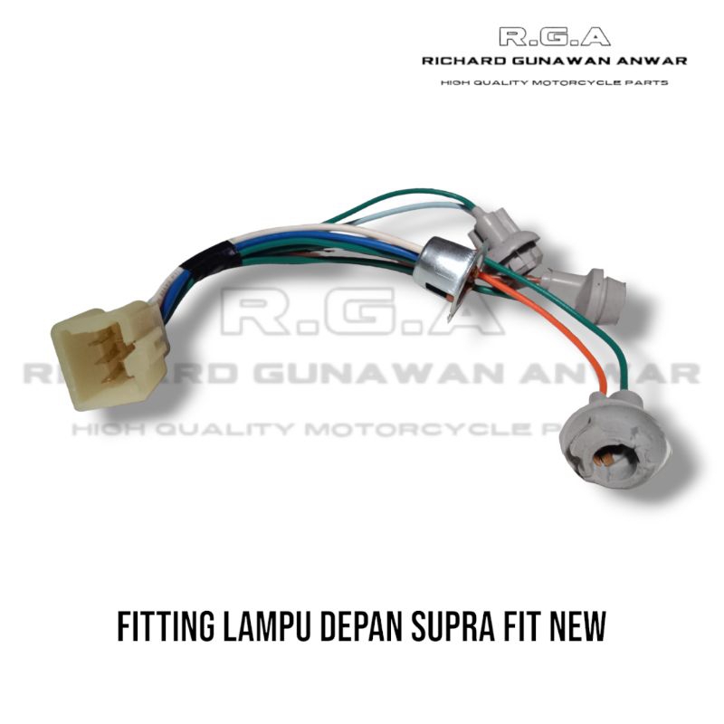 Kabel Fitting Lampu Depan Supra Fit New Fit New Kabel Fiting Lampu Bohlam Fit New