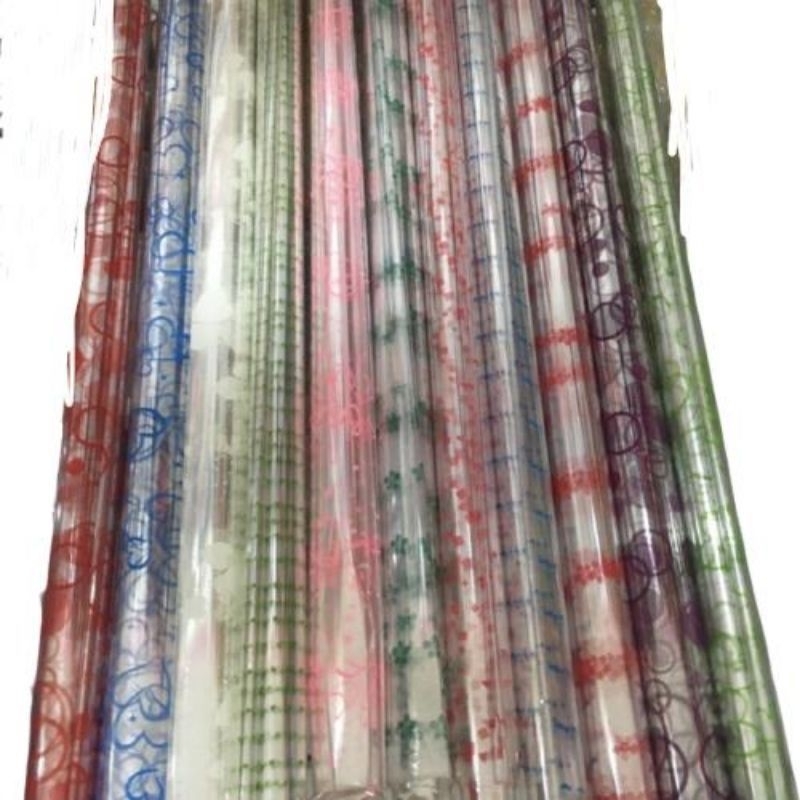 

plastik parcel (10lembar) motif 75x90 - polos 90x100