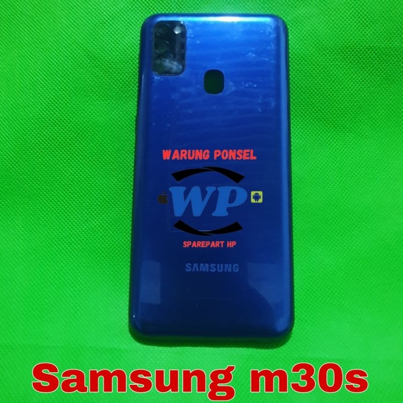 BACKDOOR TUTUP BELAKANG SAMSUNG M30S M307 ORI COPOTAN NORMAL