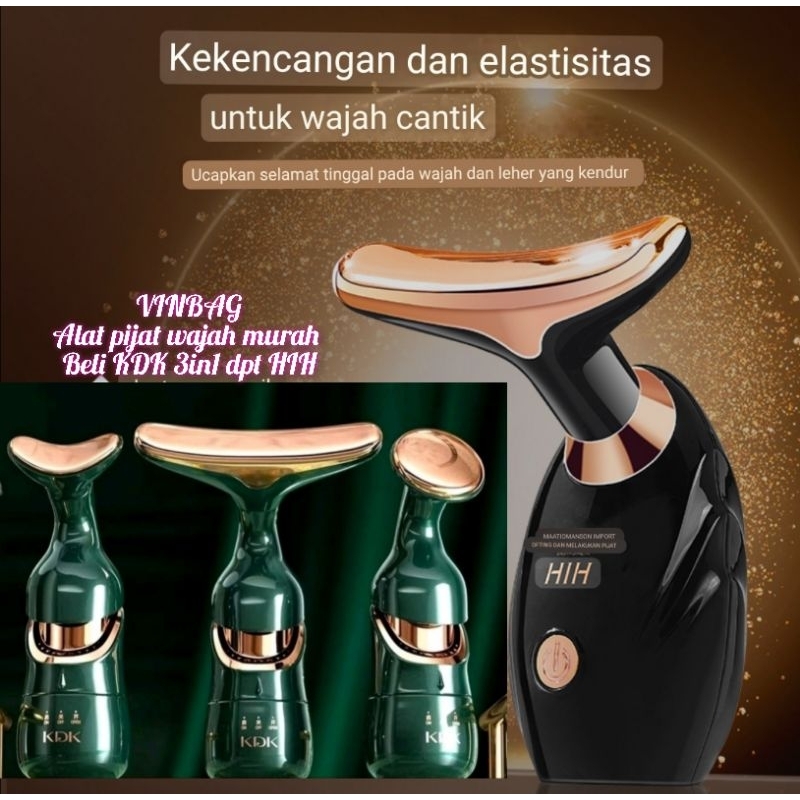 VINBAG alat setrika wajah HIH alat kecantikan perawatan pengencang penirus wajah dan leher import fa