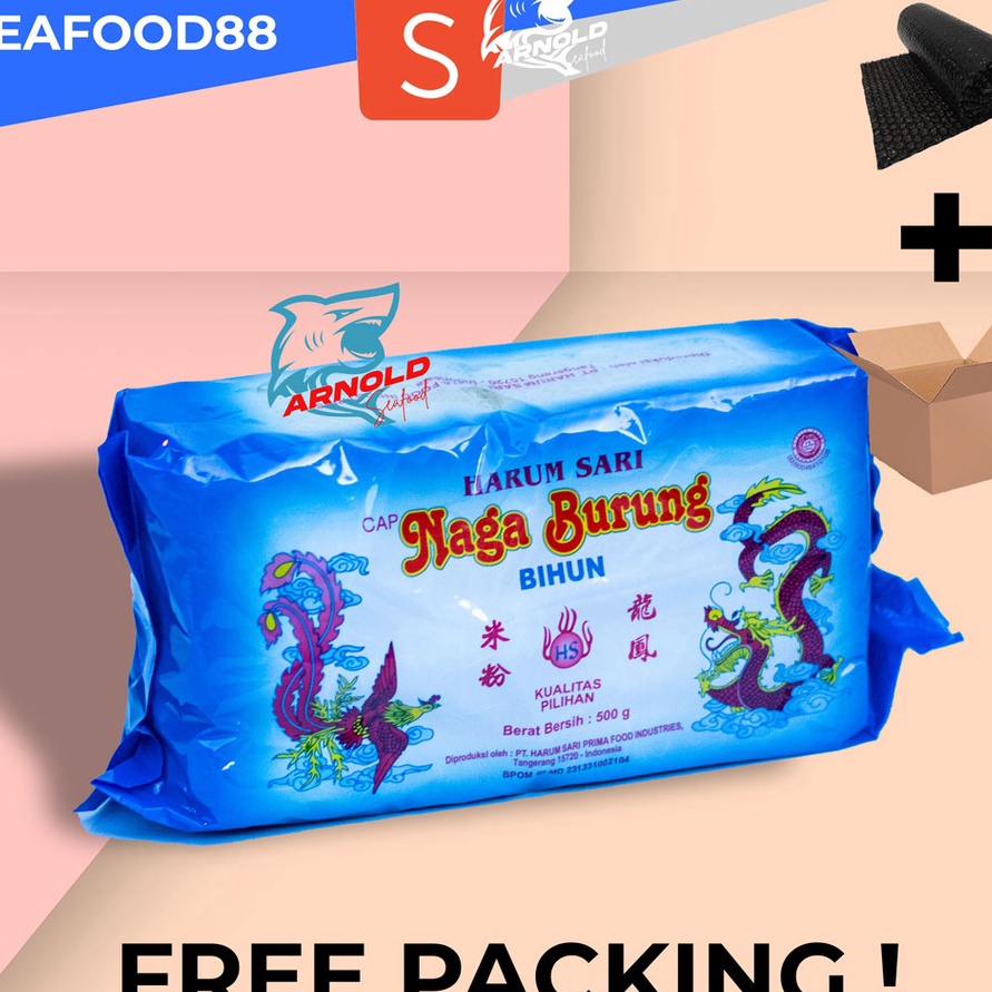 

Dijamin Ori Bihun Beras Naga Burung Harum Sari 5g Rice Vermicelli