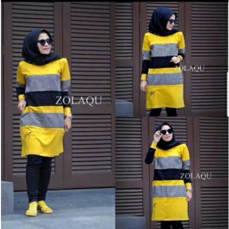 GROSIR  Tunik Wanita Dewasa Tunik Zolaqu Wanita Baju Muslim Wanita