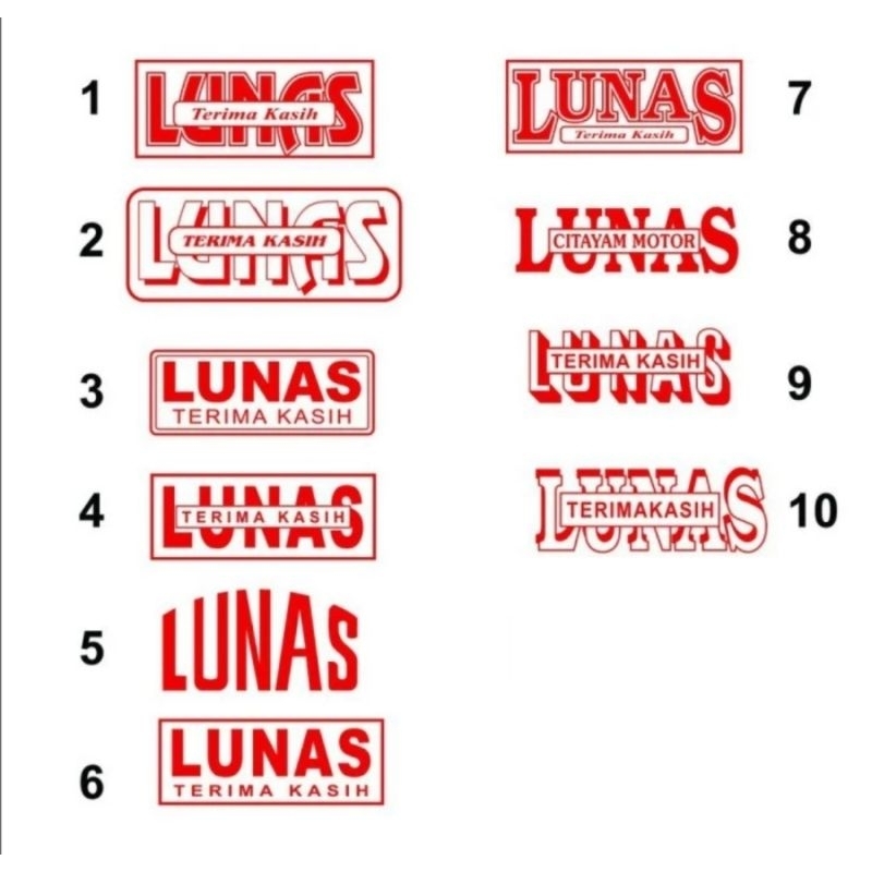 

Stempel Lunas besar 2753