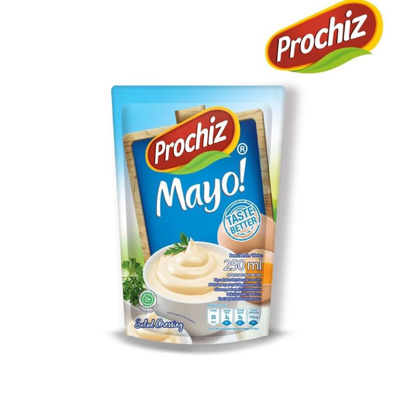 

Prochiz Mayo 250Gr| Prochiz Mayo| Salad Dressing| Mayones murah| Mayonais Prochiz| Mayones Prochiz 250gr| Mayo Prochiz| Prochiz mayones