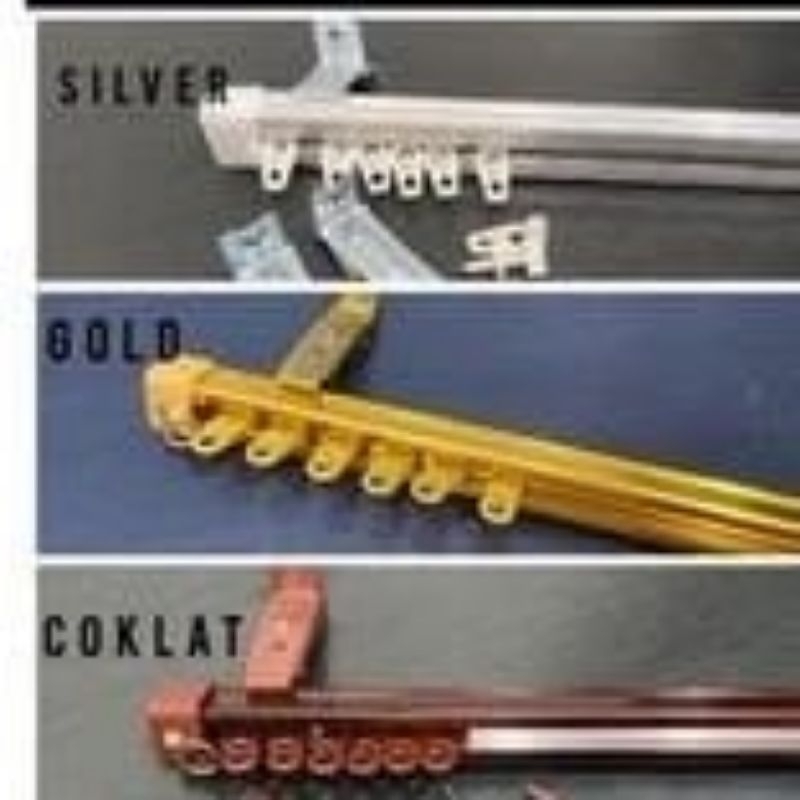 Besi gorden alkan kotak#Batang gorden alkan#Rel gorden alkan#FULLSET
