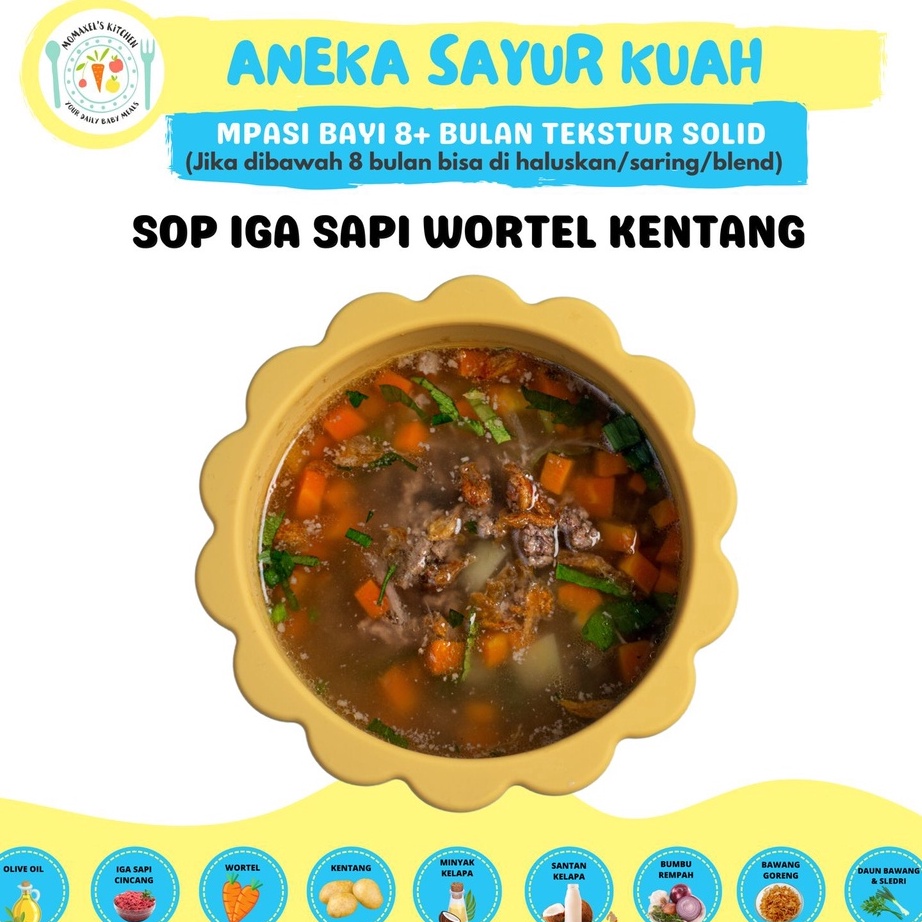 

HOT SOP IGA SAPI WORTEL KENTANG CATERING MAKANAN BAYI MPASI FROZEN BEKUPENAMBAH BERAT BADAN ANAK
