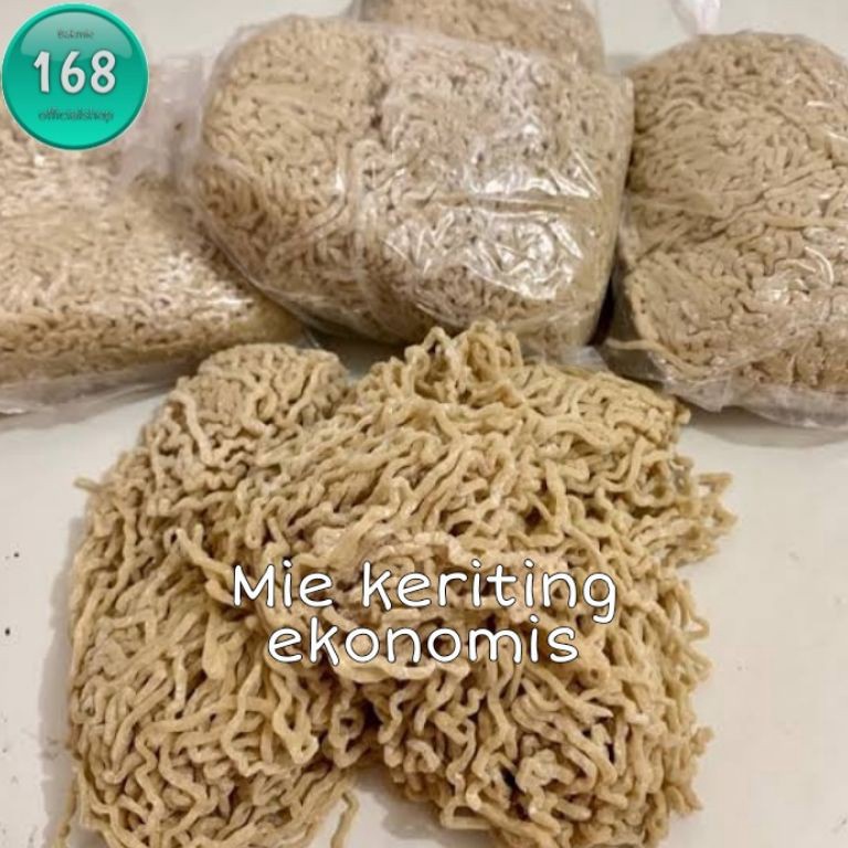 

FREE ONGKIR Bakmie168 Mie mentah keriting Ekonomis untuk Mie ayam bakmie