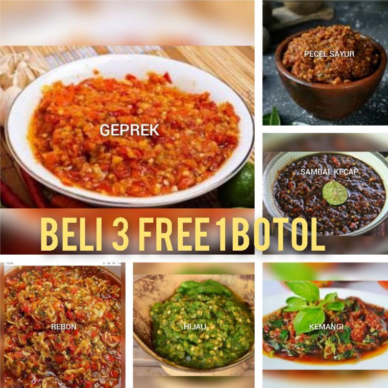 

XPRESS TERMURAHSambalSambel MBAH JONOpromo beli 3 gratis 1