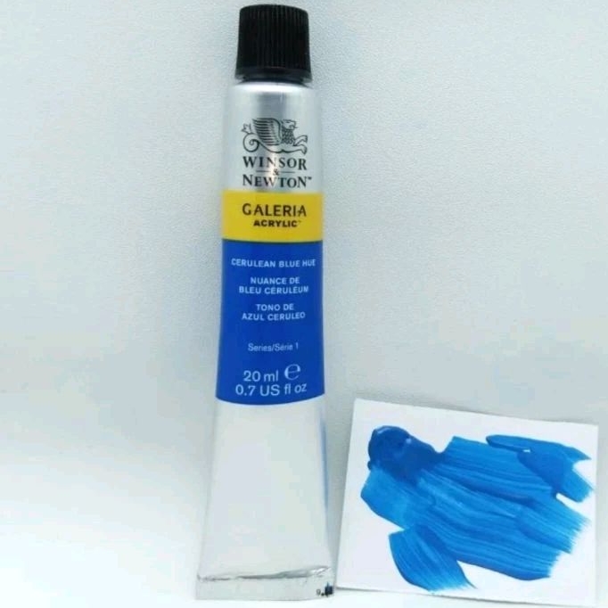 

Galeria Acrylic Colour 20 ml Cerulean Blue Hue Winsor & Newton