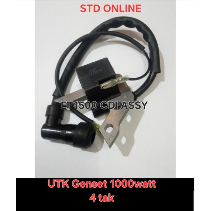 ET1500 CDI ASSY COIL BUSI GENSET 1000WATT 4 TAK ET154 /ET2200 / ET2500 /ET2880