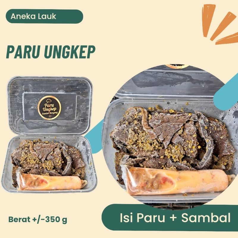 

Paru Ungkep kemasan 350 gr