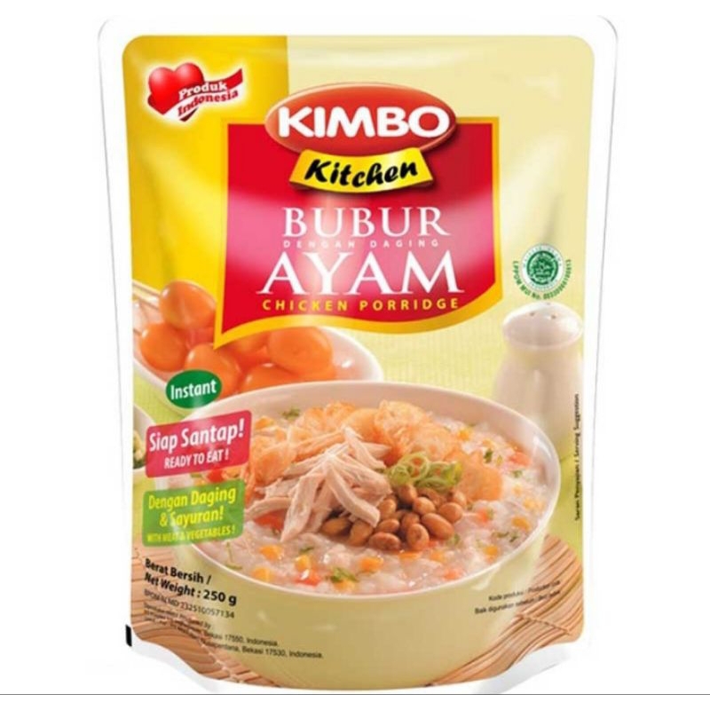 

KIMBO Kitchen Bubur Ayam Pouch 250 g