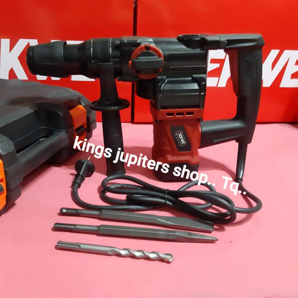 2 mode BOR DEMOLITION HAMMER DEKWE DK8026 atau JLD J26-1 J28-1 mesin bobok beton DRILL IMPACT HEMMER