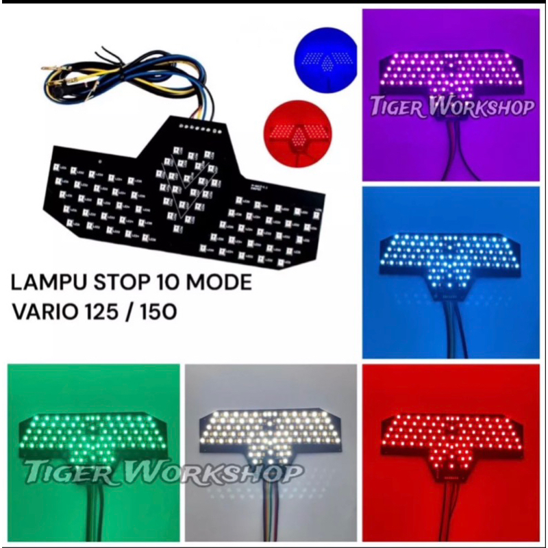 Stoplamp Vario 125-150 new (10 mode )