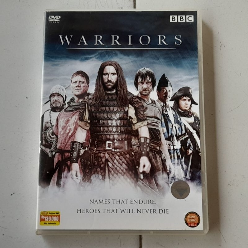 DVD Warriors BBC 2 Disc Set TEKS INDONESIA Region 2