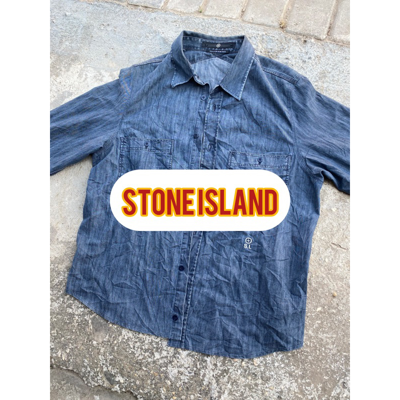 Kemeja Stone Island thrift
