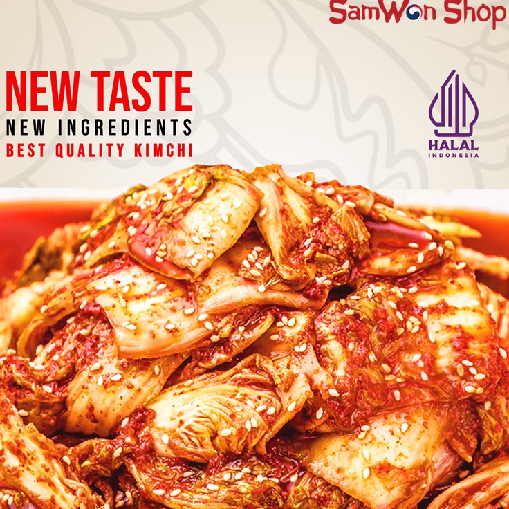 

COD SAMWON KIMCHI SAWI FRESH 5 GR FRESHLY MADE ORIGINAL KOREAN FOOD MAKANAN KOREA RASA LEZAT