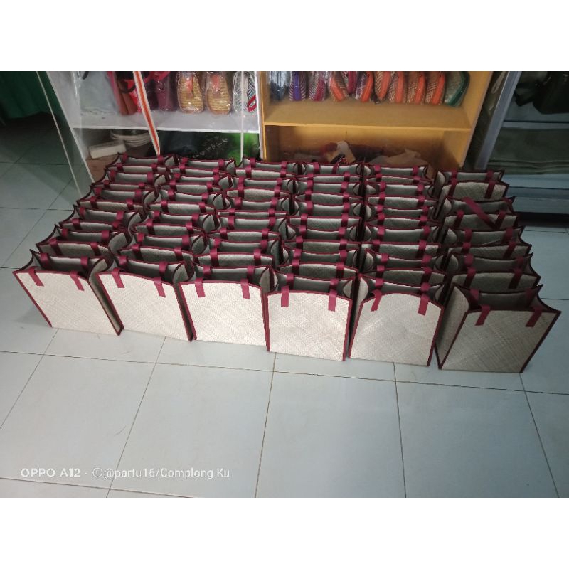 tas Hampers  anyaman pandan