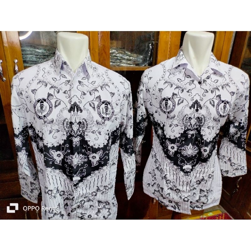 SRAGAM PGRI PRIA WANITA LAPIS FURING