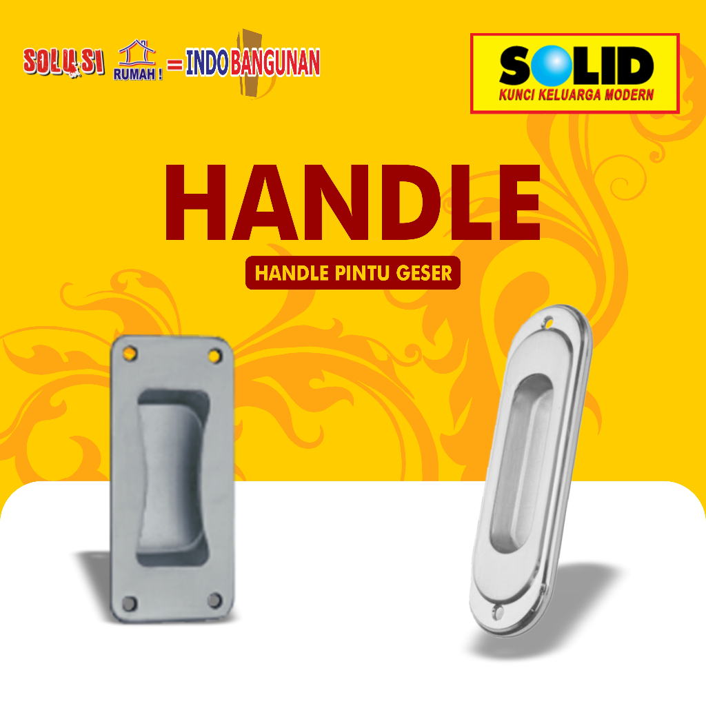SOLID - HANDLE FPP/ HANDLE/ HANDLE PINTU GESER