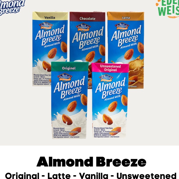 

MEGA SALE Almond Breeze Almond Milk 1L