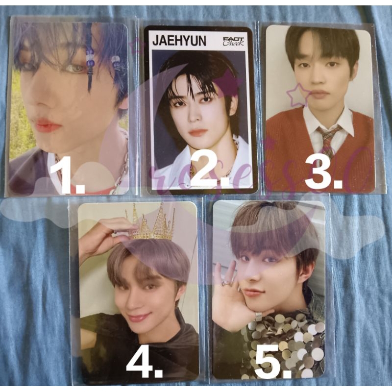 [HARAP UBAH EKSPEDISI KE JNT] READY INA PC NCTPC JISUNG SMINI ISTJPC JAEHYUN MD FACT CHECK TC WHITE 