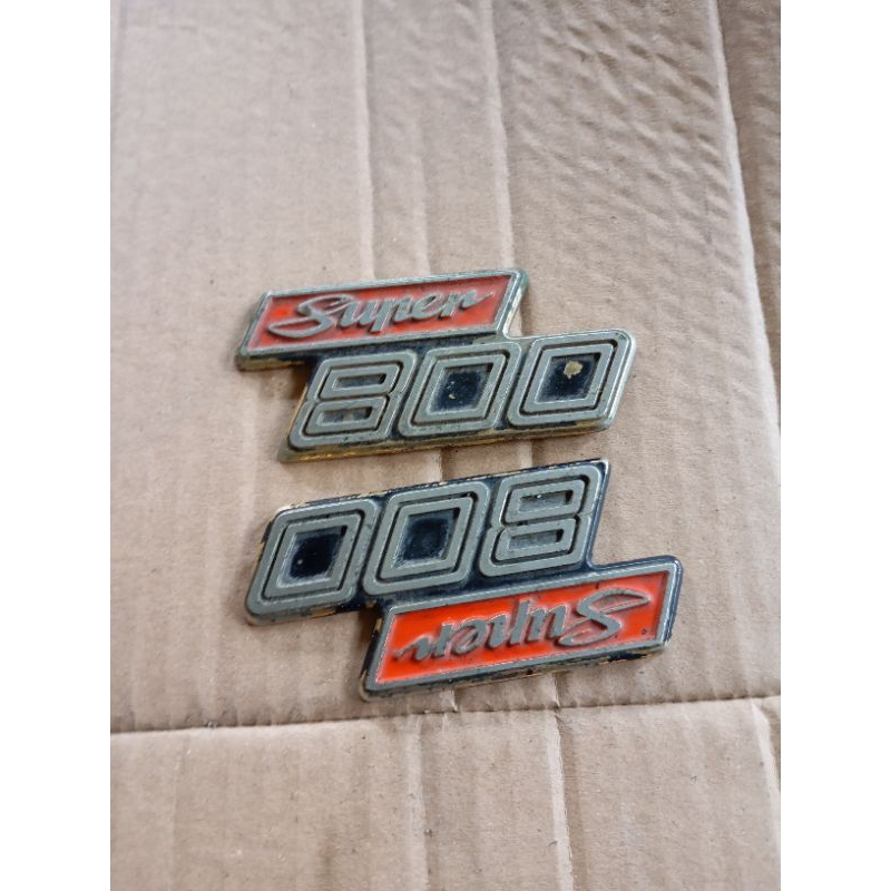 Emblem box aki supercup c800