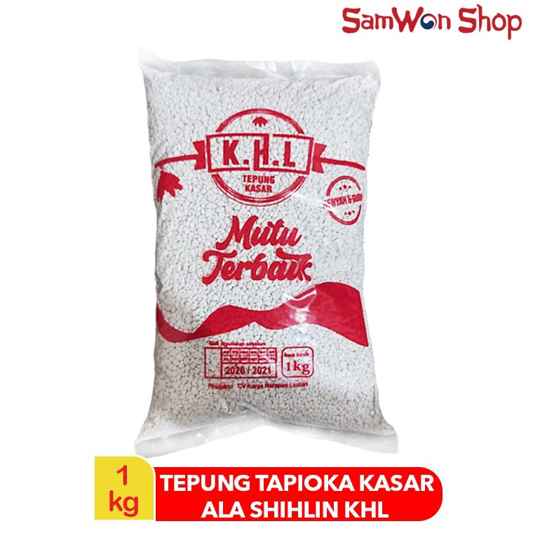 

GROSIR TEPUNG TAPIOKA KASAR ALA SHIHLIN BY KHL 1KG ORIGINAL PREMIUM FLOUR