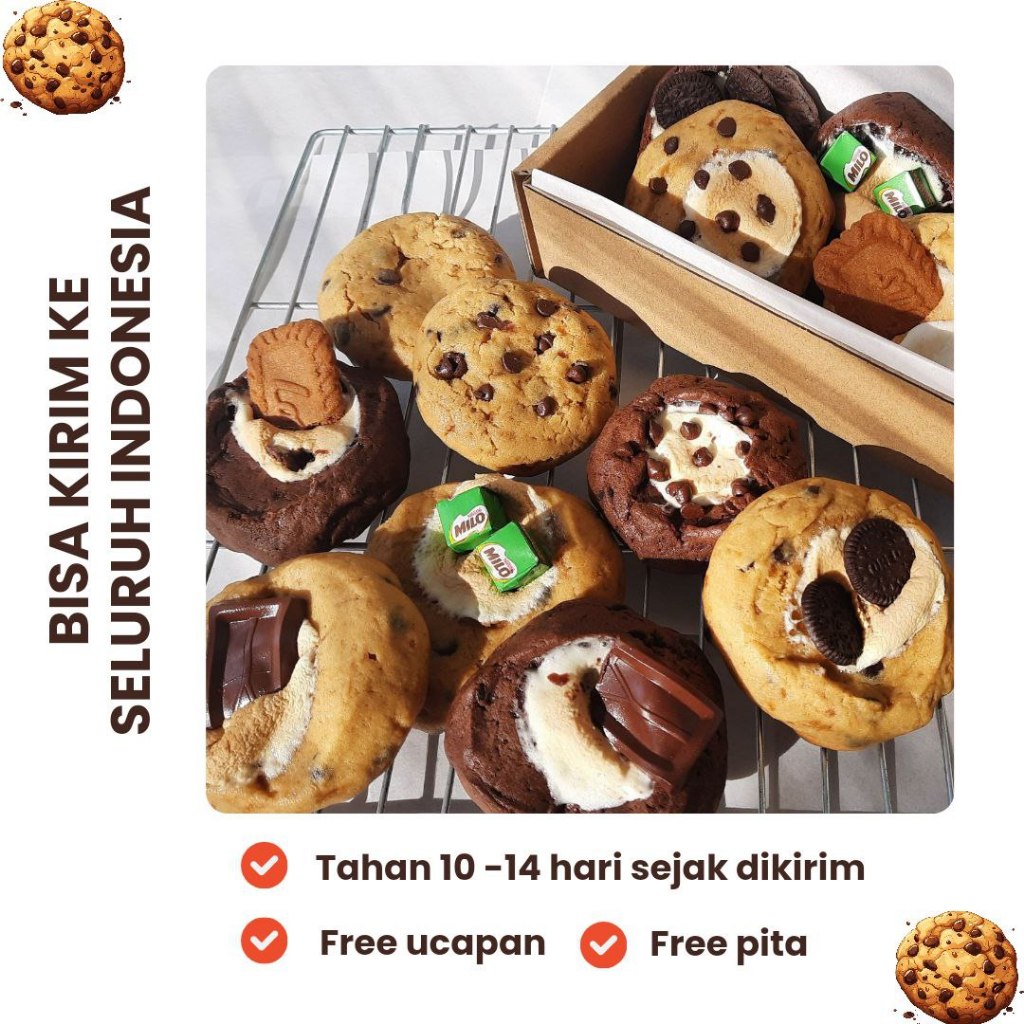 

Soft Cookie | Hampers | Free ucapan | MINIMAL 5PCS
