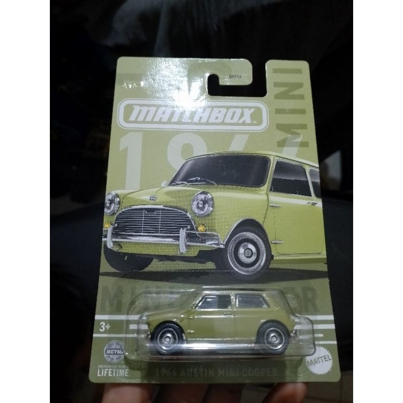 matchbox 1964 Austin mini Cooper hijau