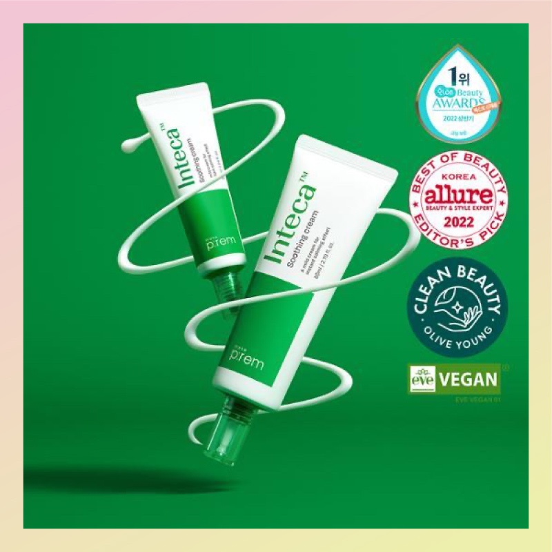 Make P:rem Inteca Soothing Cream [ORIGINAL PO KOREA]