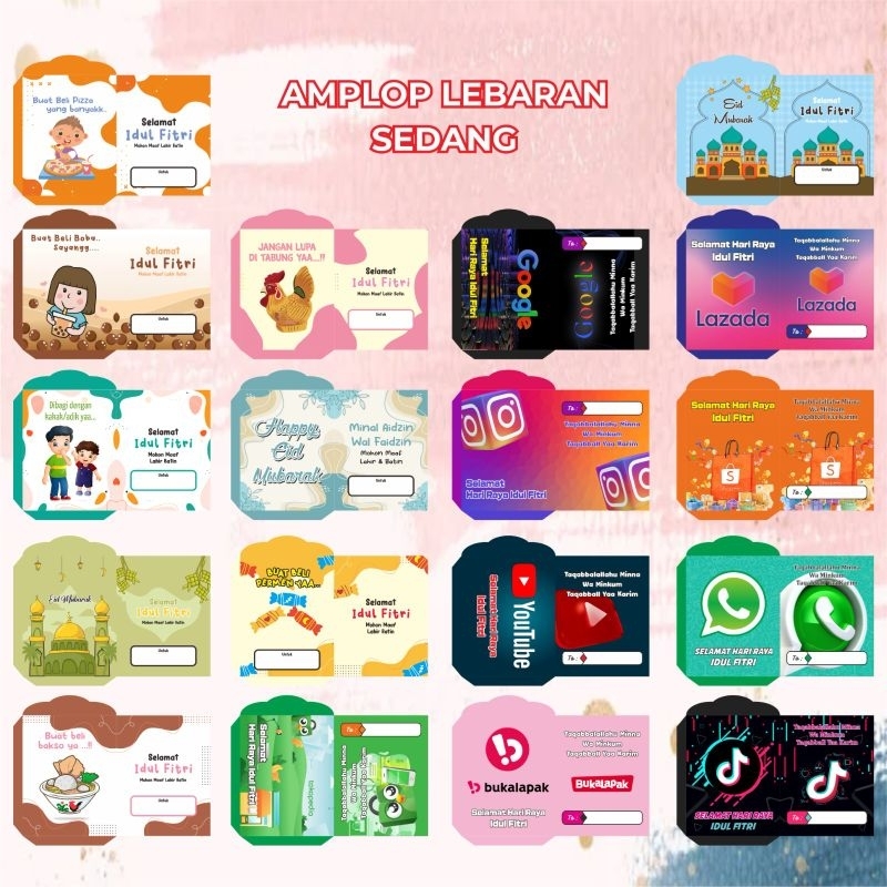 

AMPLOP LEBARAN MURAH/AMPLOP RESELLER 30rb isi 100pcs