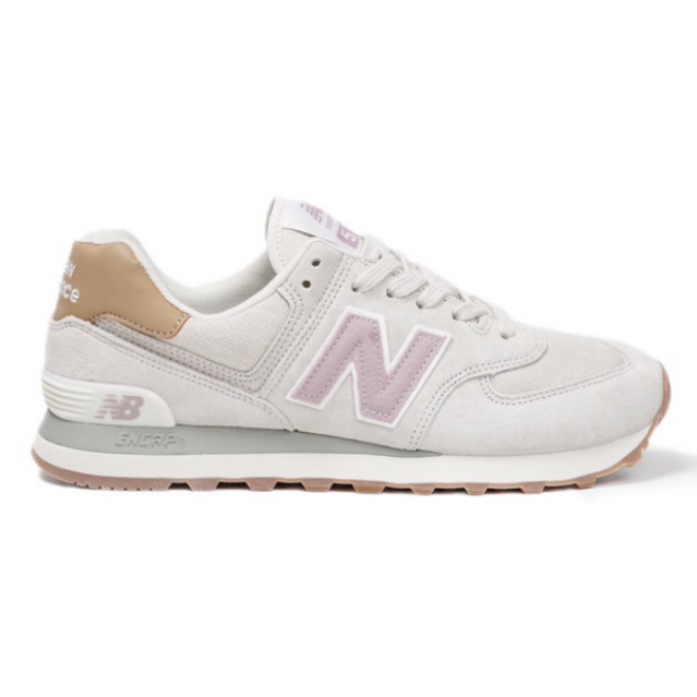 CLAWSTORE Sepatu NB 574 Sneakers New Balance 574 ML574LCC Beige Pink Original Sneakers NB