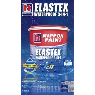 Elastex waterproof 1kg WARNA (GREY) 1KG / cat Waterproofing Nippon paint Elastex 1kg