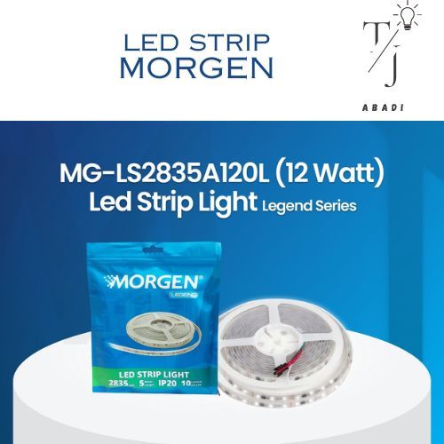 LED STRIP 6watt 12watt panjang 5 meter MORGEN