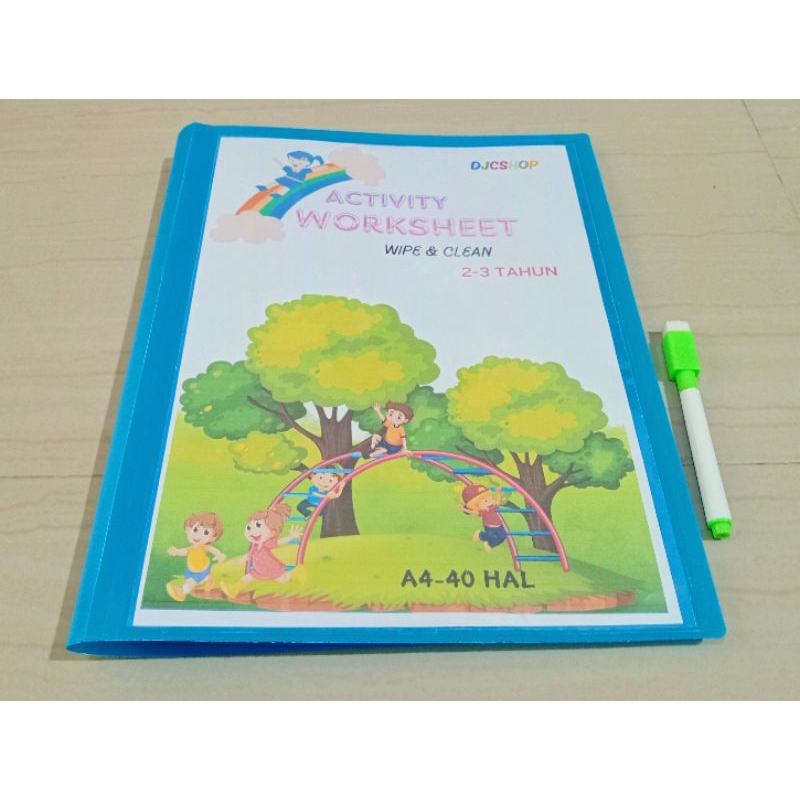 worksheet buku edukasi anak 2-3 tahun