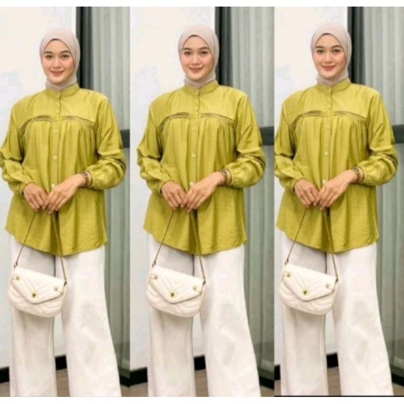 SHARMA BLOUSE CRINKLE AIRFLOW//BLOUSE CRINKLE AIRFLOW Terbaru