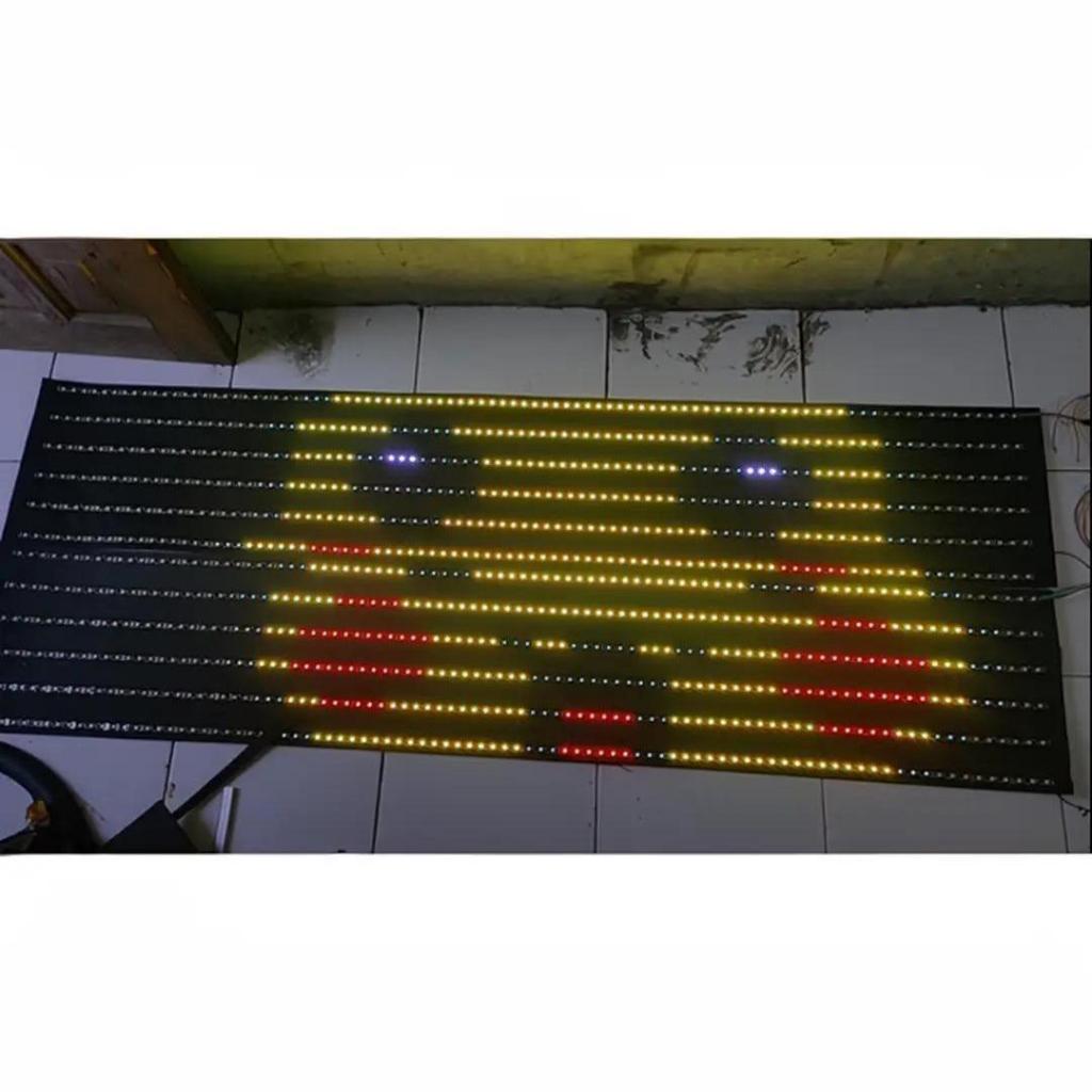 Lampu led variasi hiasan kaca mobil wifi Thailamp bagasi 5 dan 6 baris  12&24volt