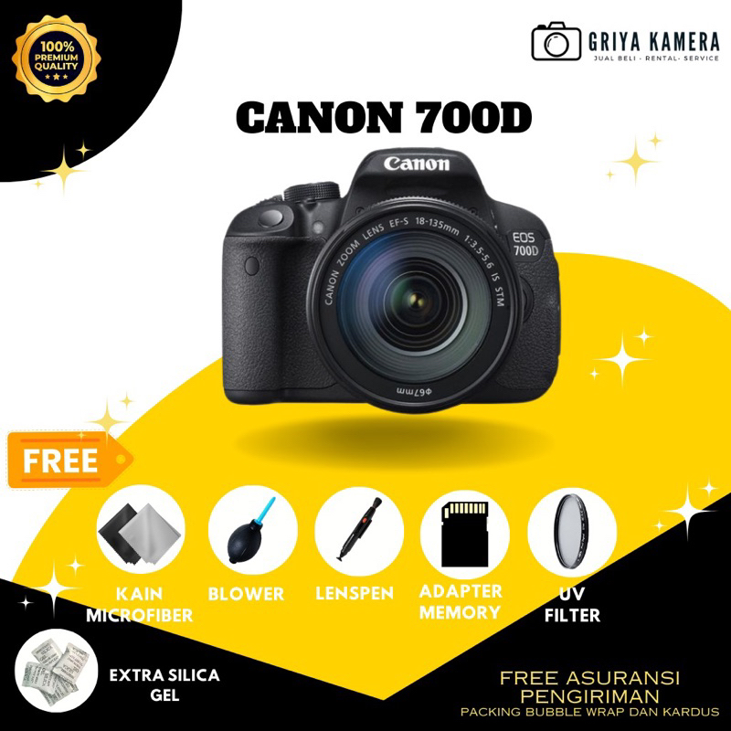 KAMERA CANON 700D