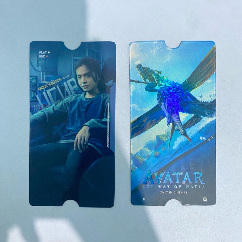 Collectible Ticket CGV Mencuri Raden Saleh ( Angga ) , Avatar The Way of Water