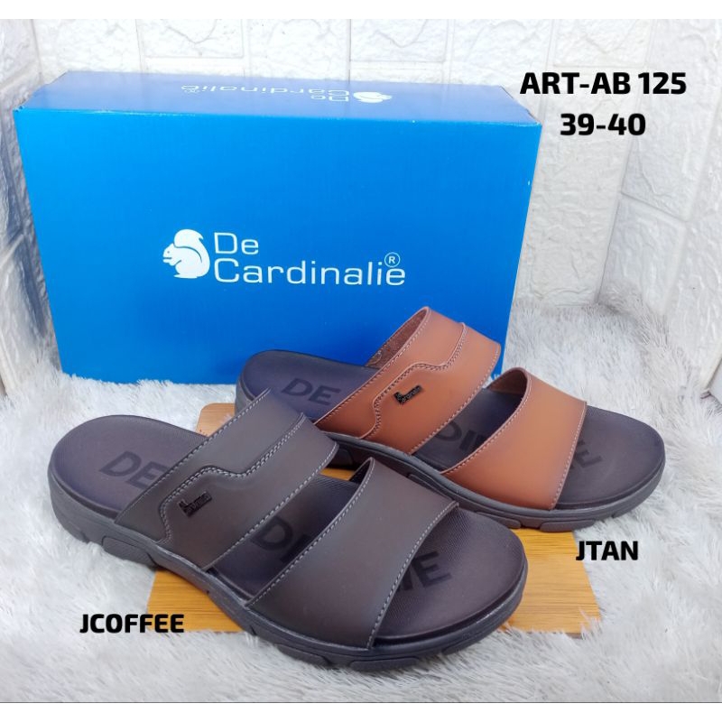 SANDAL KULIT ASLI PRIA DE CARDINALIE  AB-125